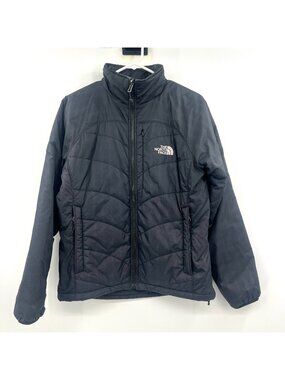 The North Face Primaloft Quilted Black Mid Weight Jacket Women's Medium
